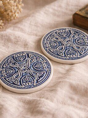 Ceramic Pictish Coasters